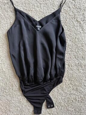 S Express black bodysuit